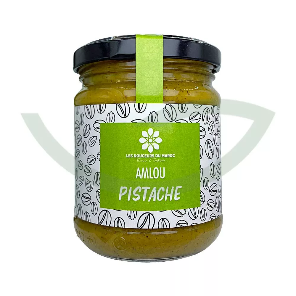 Amlou pistache 190g Les douceurs du Maroc Pâte à tartiner bio Maroc