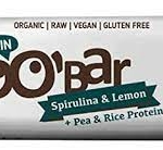 Barre citron spiruline bio 40g Roo'bar Énergétique Maroc