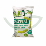 CrispPeas Cream Onion NA 50g Déliceiux Nature Addicts Maroc