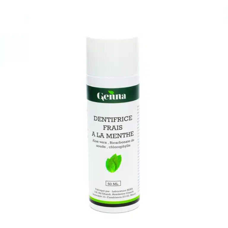 Dentifrice Frais a la Menthe 50ml Genna Hydratant Maroc Dentifrice Frais a la Menthe 50ml Genna Hydratant Maroc