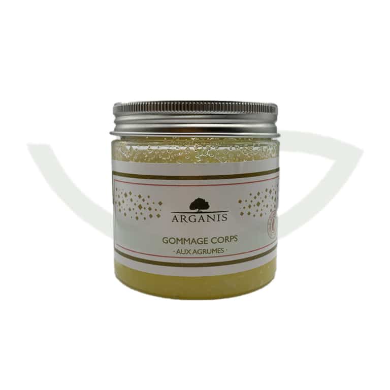 Gommage Corps aux Agrumes 200g Arganis Nourrissant Maroc