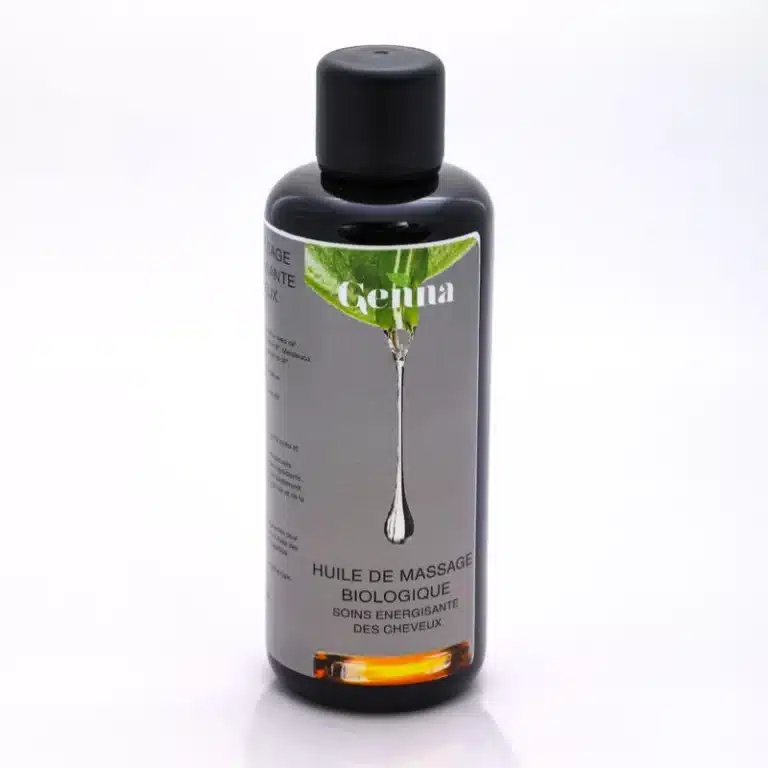 Huile Végétale de Massage Biologique 100ml Genna Énergisante Maroc
