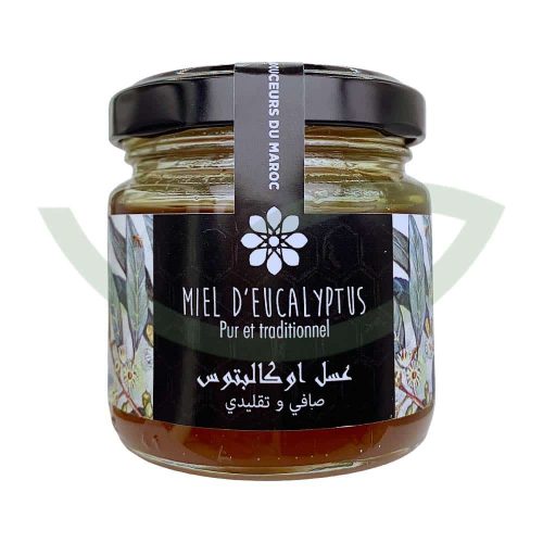 Miel d'eucalyptus 100g Les douceurs du Maroc Miel bio Maroc