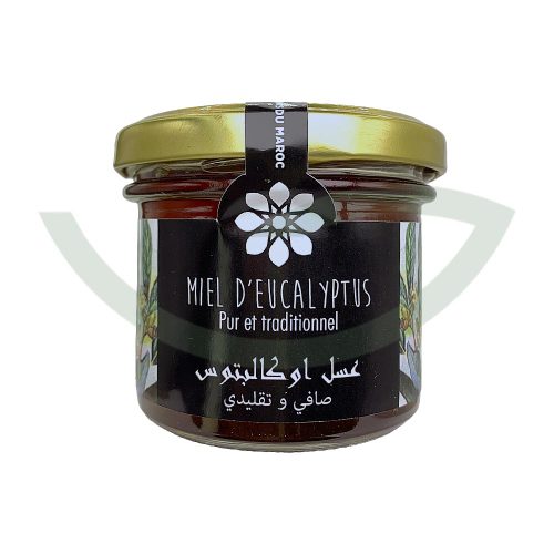 Miel d'eucalyptus 140g Les douceurs du Maroc Miel bio Maroc