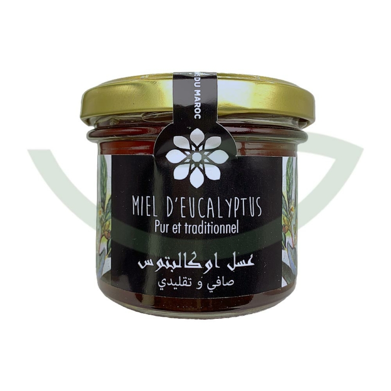 Miel d'eucalyptus 140g Les douceurs du Maroc Miel bio Maroc Miel d'eucalyptus 140g Les douceurs du Maroc Miel bio Maroc