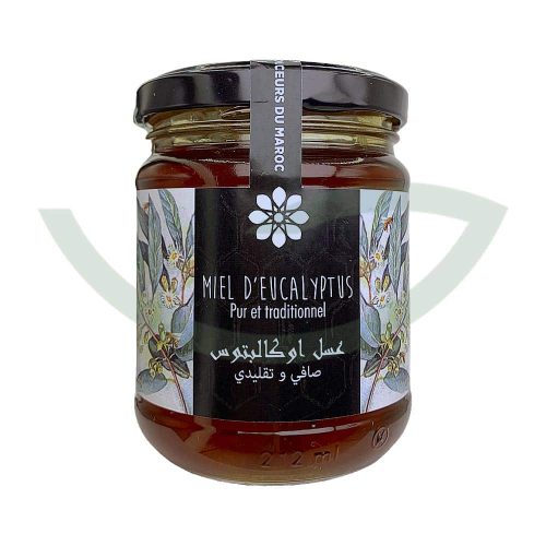 Miel d'eucalyptus 250g Les douceurs du Maroc Miel bio Maroc