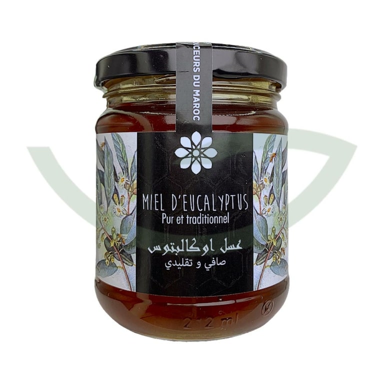 Miel d'eucalyptus 250g Les douceurs du Maroc Miel bio Maroc