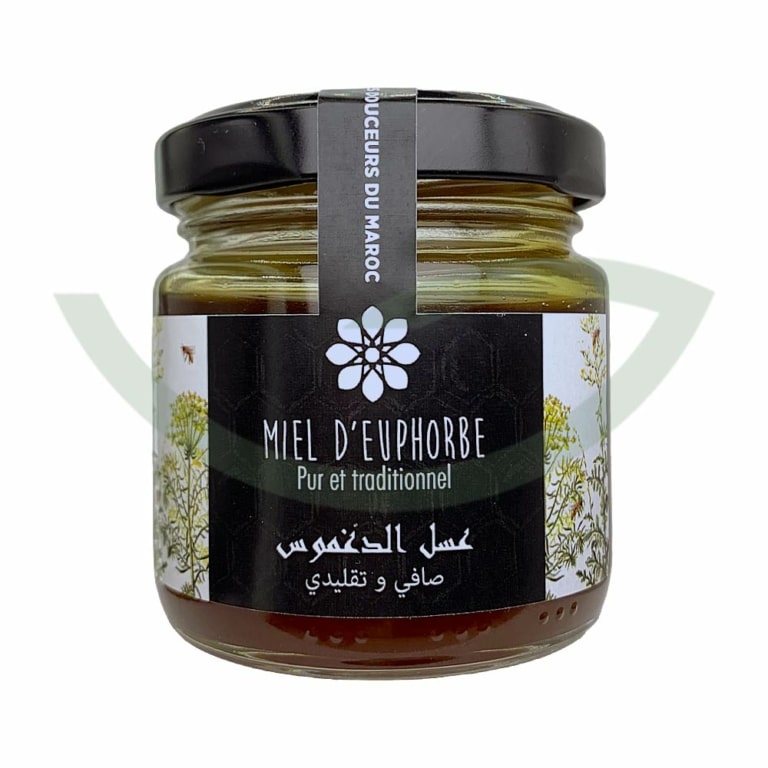 Miel d'euphorbe 100g Les douceurs du Maroc Miel bio Maroc Miel d'euphorbe 100g Les douceurs du Maroc Miel bio Maroc