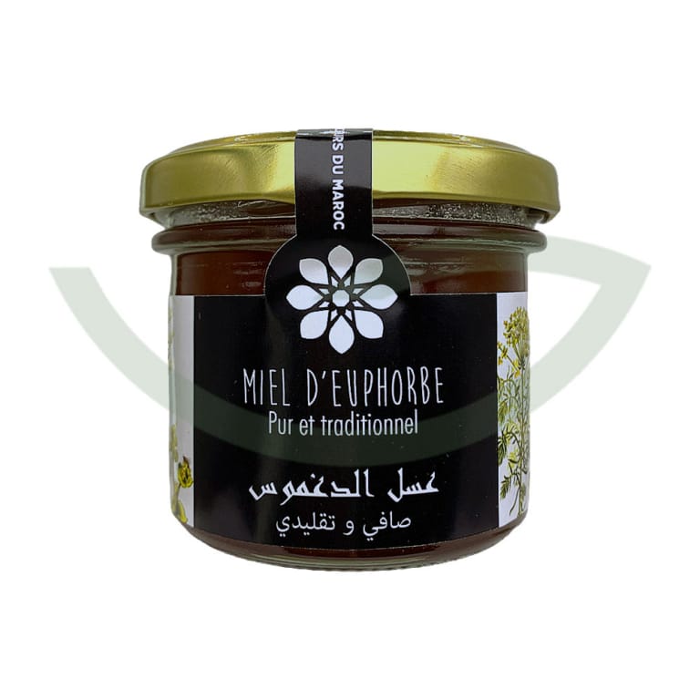Miel d'euphorbe 140g Les douceurs du Maroc Miel bio Maroc Miel d'euphorbe 140g Les douceurs du Maroc Miel bio Maroc