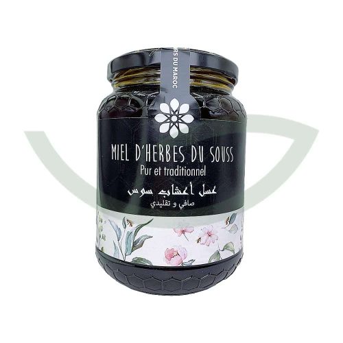 Miel d'herbes de Souss 1kg Les douceurs du Maroc Miel bio Maroc