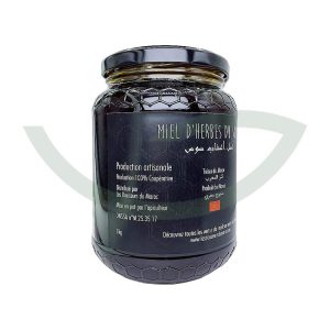 Miel d'herbes de Souss 1kg Les douceurs du Maroc Miel bio Maroc Miel d'herbes de Souss 1kg Les douceurs du Maroc Miel bio Maroc
