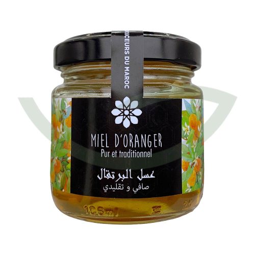 Miel d'oranger 100g Les douceurs du Maroc Miel bio Maroc Miel d'oranger 100g Les douceurs du Maroc Miel bio Maroc