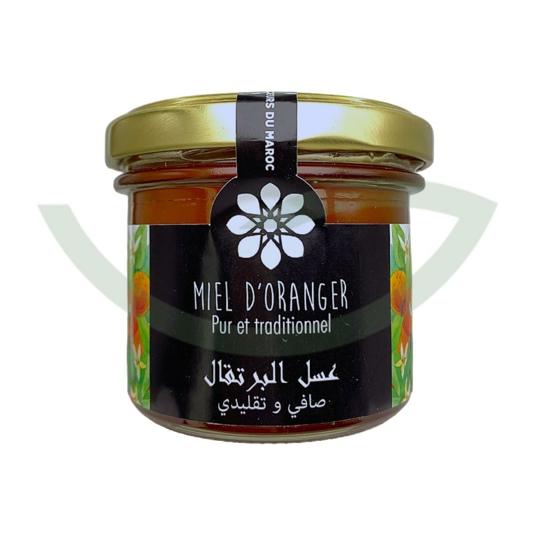 Miel d'oranger 140g Les douceurs du Maroc Miel bio Maroc