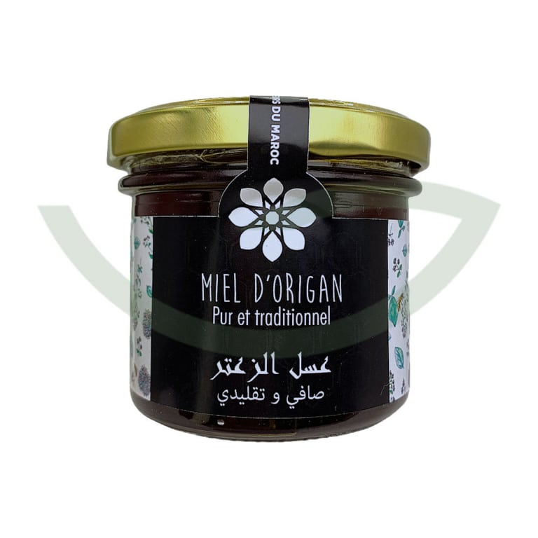 Miel d'origan 140g Les douceurs du Maroc Miel bio Maroc