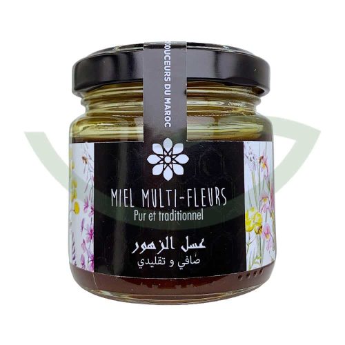 Miel multifleurs 100g Les douceurs du Maroc Miel bio Maroc