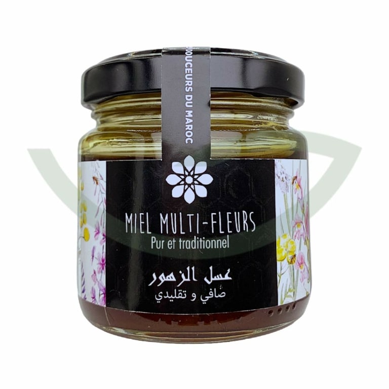 Miel multifleurs 100g Les douceurs du Maroc Miel bio Maroc Miel multifleurs 100g Les douceurs du Maroc Miel bio Maroc