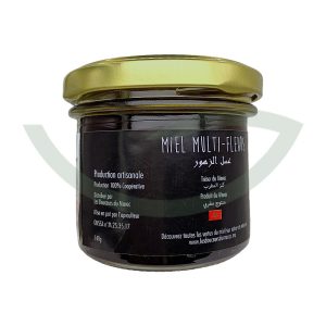 Miel multifleurs 140g Les douceurs du Maroc Miel bio Maroc