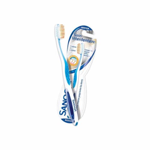 Brosse à Dents Medium Interdentaires 1 unité Sanogyl Soin Interdentaires Maroc Brosse à Dents Medium Interdentaires 1 unité Sanogyl Soin Interdentaires Maroc
