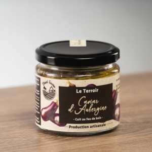 Caviar d'Aubergine Olives 160g Direct Ferme Artisanal Maroc