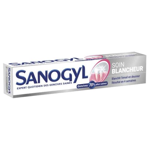 Dentifrice Soin Blancheur 75ml Sanogyl Blancheur Maroc