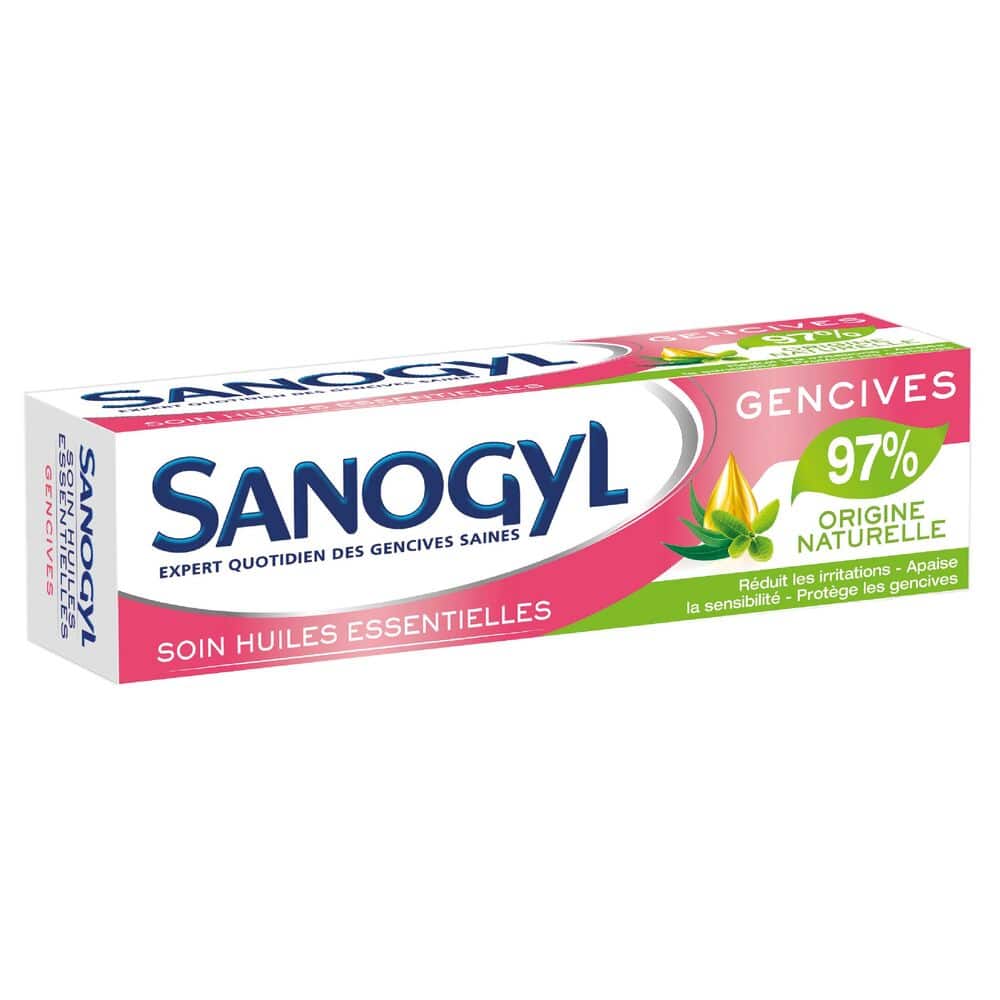 Dentifrice Soin HE gencives 75ml Sanogyl Soin Gencives Maroc