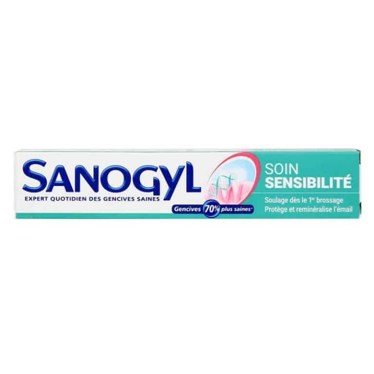 Dentifrice Soin Sensibilité 75ml Sanogyl Soin Dentaire Maroc
