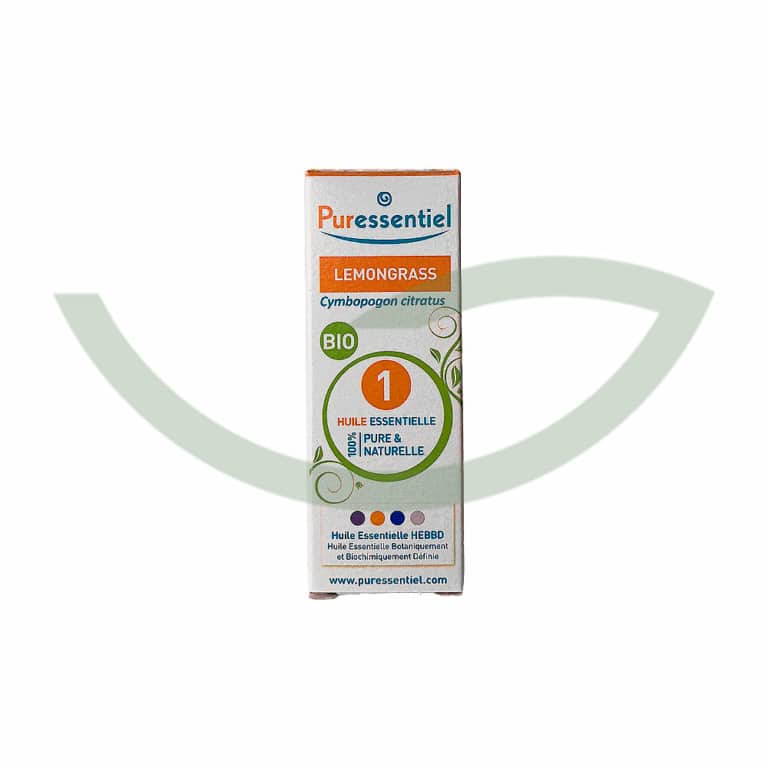 Huile Essentielle Lemongrass 10ml Puressentiel Anti-inflammation Maroc