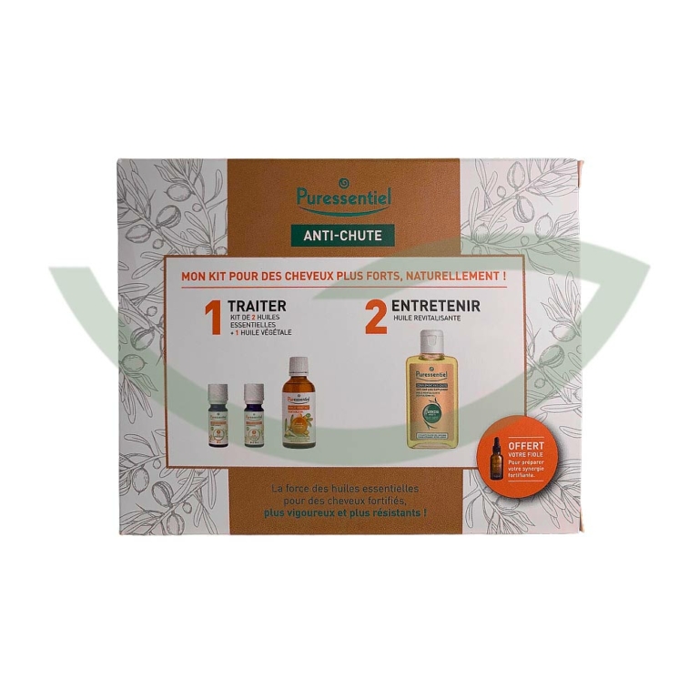 Huile Essentielle Kit Anti-Chute 1 Unité Puressentiel Soin Cheveux Maroc