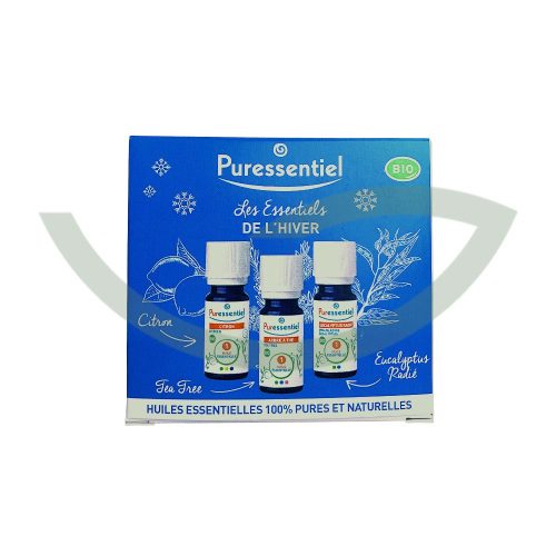 Pack d'Huiles Essentielles de l’Hiver 1 Unité Puressentiel Infections Hivernales Maroc