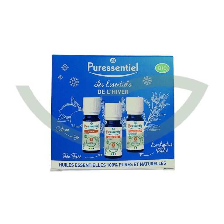 Pack d'Huiles Essentielles de l’Hiver 1 Unité Puressentiel Infections Hivernales Maroc