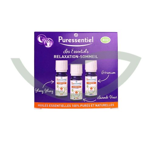Pack d'Huiles Essentielles Relaxation et Sommeil 1 unité Puressentiel Relaxation et Détente Maroc