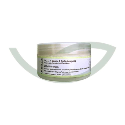 2en1 Masque & Après-shampoing 200ml Odarym Soin Capillaire Maroc
