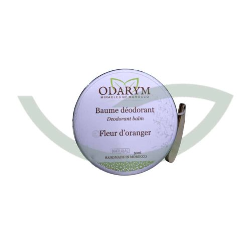 Baume Déodorant Fleur d'Oranger 50ml Odarym Neutralisation d'Odeur Maroc Baume Déodorant Fleur d'Oranger 50ml Odarym Neutralisation d'Odeur Maroc