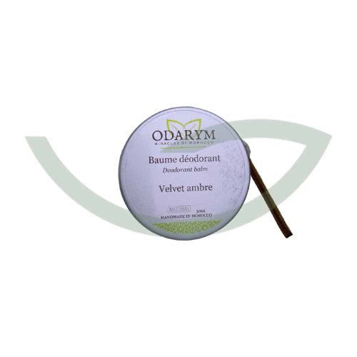 Baume Déodorant Velvet Ambre 30ml Odarym Neutralisation d'Odeur Maroc Baume Déodorant Velvet Ambre 30ml Odarym Neutralisation d'Odeur Maroc