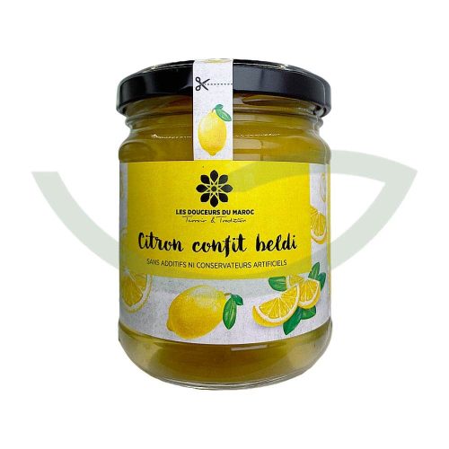 Citrons confits beldi 180g Les douceurs du Maroc Condiments bio Maroc Citrons confits beldi 180g Les douceurs du Maroc Condiments bio Maroc