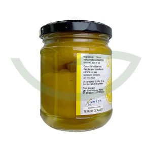 Citrons confits beldi 180g Les douceurs du Maroc Condiments bio Maroc Citrons confits beldi 180g Les douceurs du Maroc Condiments bio Maroc