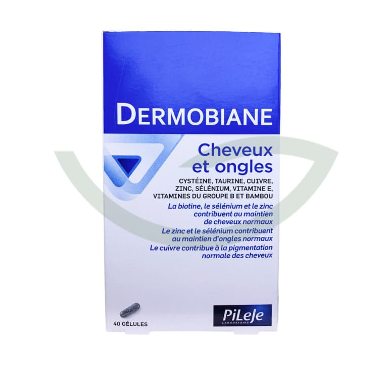 Dermobiane cheveux ongles 40 gélules PiLeJe Complément alimentaire Maroc Dermobiane cheveux ongles 40 gélules PiLeJe Complément alimentaire Maroc
