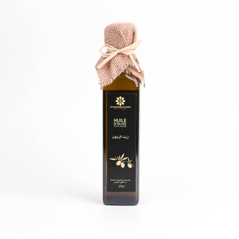 Huile d'olive extra-vierge 250ml Les douceurs du Maroc Huile bio Maroc Huile d'olive extra-vierge 250ml Les douceurs du Maroc Huile bio Maroc