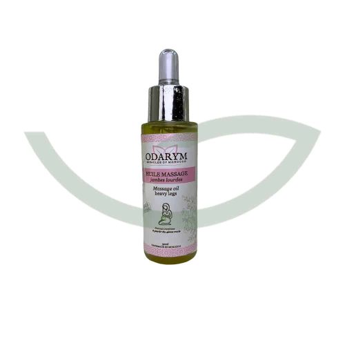 Huile Massage Jambes Lourdes 30ml Odarym Anti-douleur Maroc Huile Massage Jambes Lourdes 30ml Odarym Anti-douleur Maroc