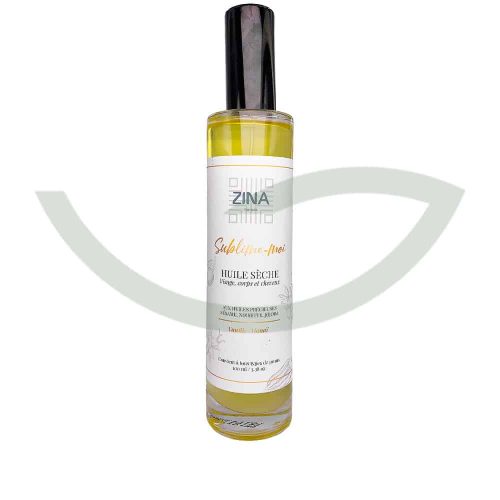 Huile sèche Sublime-moi 100ml Zina Cosmetik bio Maroc