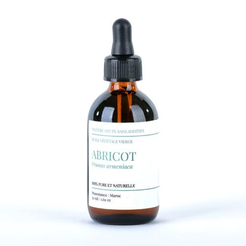 Huile vierge de noyau d'abricot 50ml Zina Cosmetik bio Maroc Huile vierge de noyau d'abricot 50ml Zina Cosmetik bio Maroc