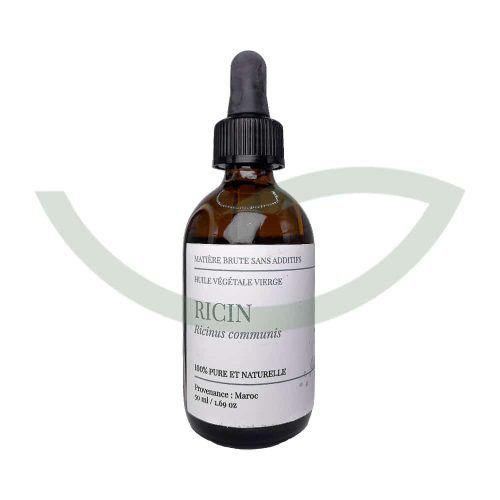 Huile vierge de ricin 50ml Zina Cosmetik Cosmétique bio Maroc