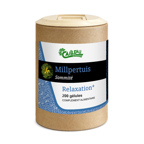 Millepertuis sommité – 100 gélules – 235mg – Cailleau