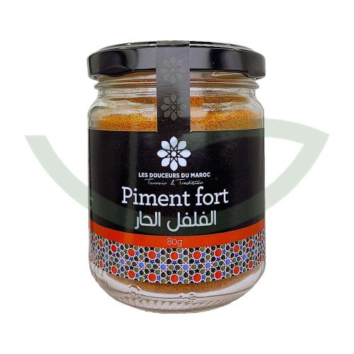 Piment fort 80g Les douceurs du Maroc Epices bio Maroc