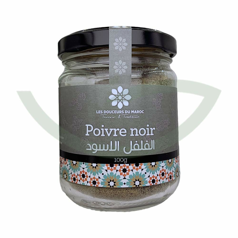 Poivre noir 100g Les douceurs du Maroc Epices bio Maroc Poivre noir 100g Les douceurs du Maroc Epices bio Maroc