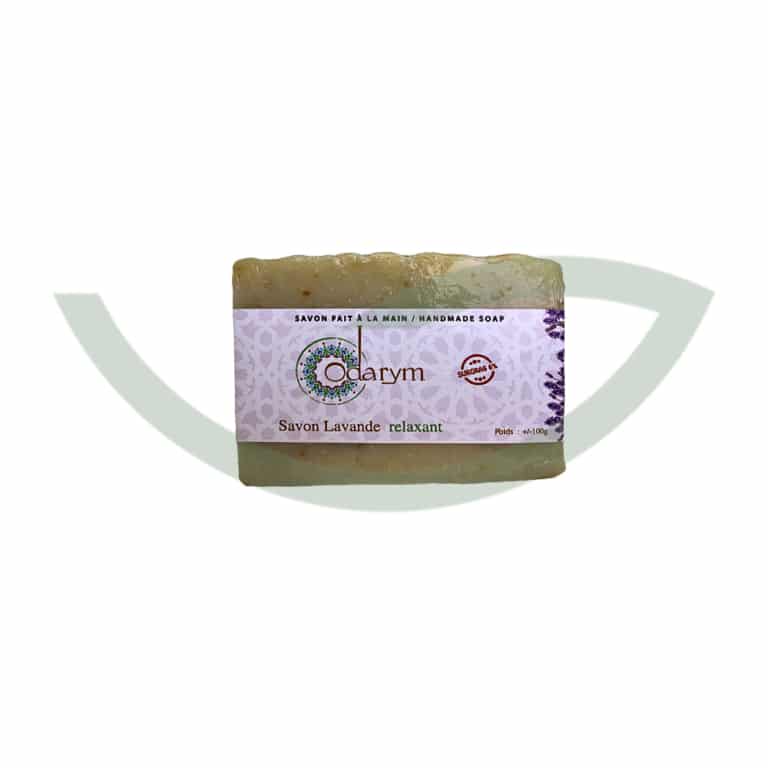 Savon Relaxant Lavande 100g Odarym Soin du Corps Maroc