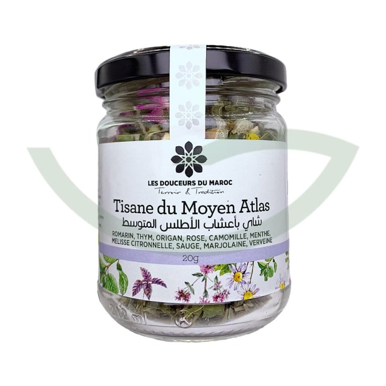 Tisane du moyen atlas 25g Les douceurs du Maroc Tisane bio Maroc Tisane du moyen atlas 25g Les douceurs du Maroc Tisane bio Maroc