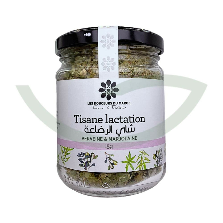 Tisane lactation 20g Les douceurs du Maroc Tisane bio Maroc Tisane lactation 20g Les douceurs du Maroc Tisane bio Maroc