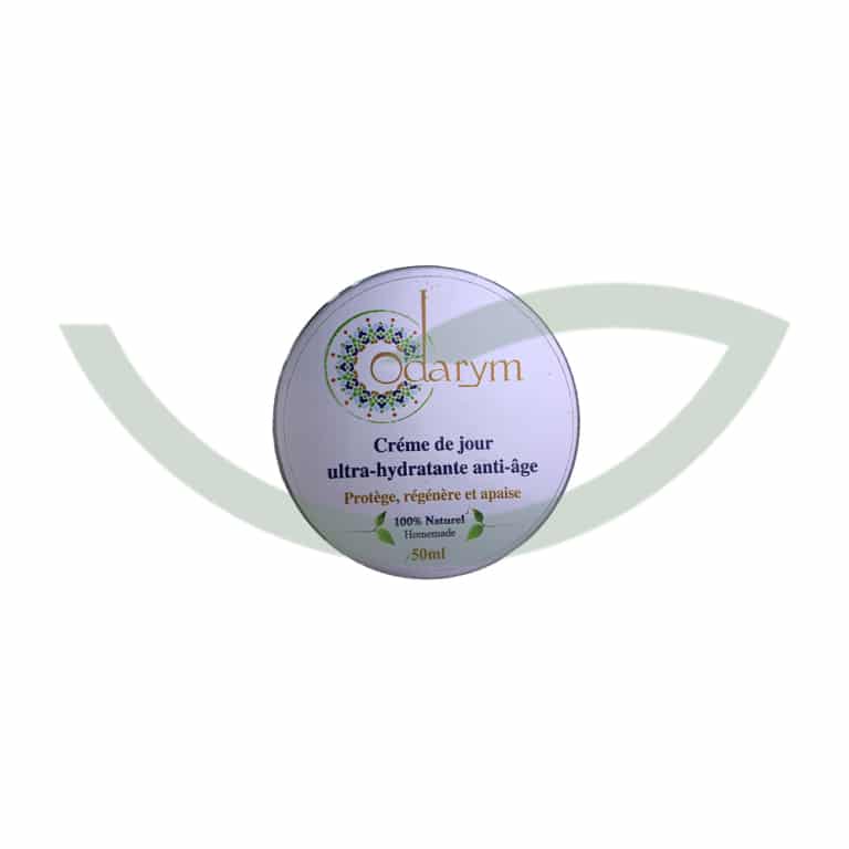 Crème Ultra Hydratante et Anti-âge 50ml Odarym Hydratation Maroc
