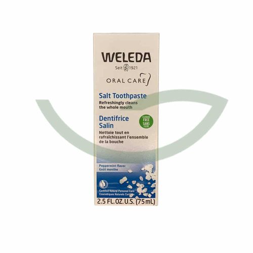 Dentifrice Salin 75ml Weleda Anti-Plaques Maroc